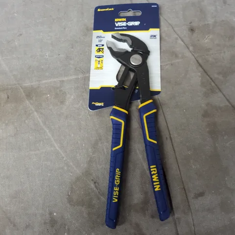 IRWIN VISE-GRIP GROOVELOCK PLIERS 250MM (10IN) – LOCKING PLIERS
