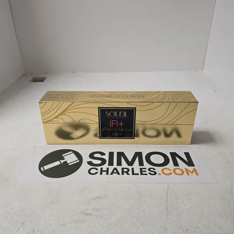 BOXED SOLEIL IR+ INFRARED FLAT IRON BLACK