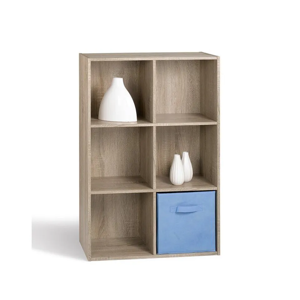 COMPO 08 LOW BOOKCASE OAK