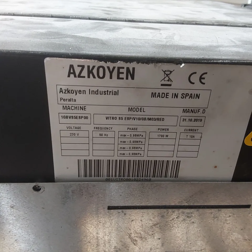 AZKOYEN VITRO S5 COMMERCIAL COFFEE MACHINE 