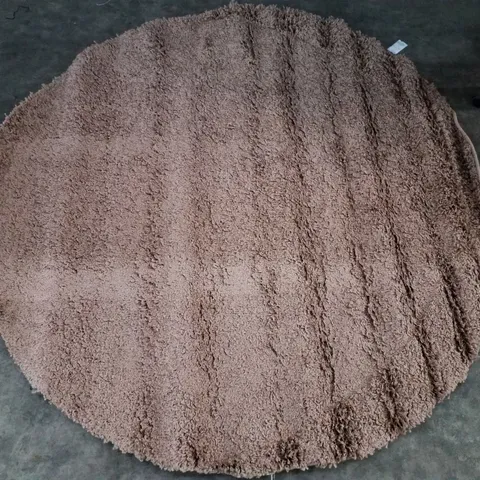 BRAND NEW PACO HOME TWISTER 500 RUG IN TAUPE - 160CM D ROUND
