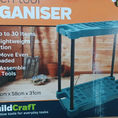 BOXED BUILDCRAFT RECTANGULAR GARDEN TOOL ORGANISER
