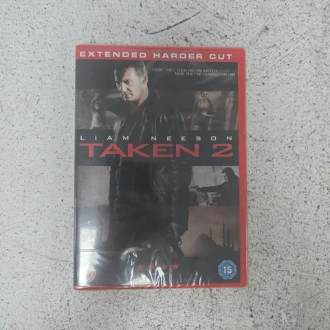 SEALED TAKEN 2 EXTENDED HARDER CUT DVD FILM