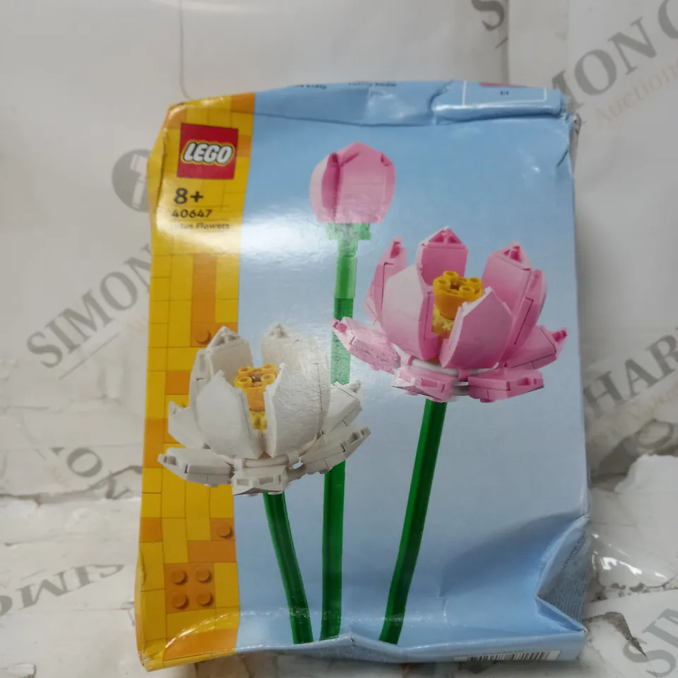 LEGO LOTUS FLOWERS DESK DECORATION SET 40647 RRP £15