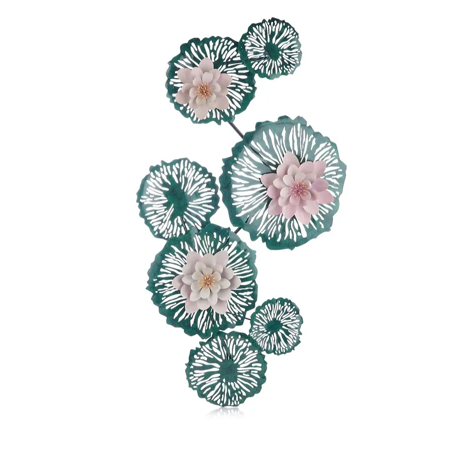 GARDEN REFLECTIONS LOTUS LEAF WALL HANGING