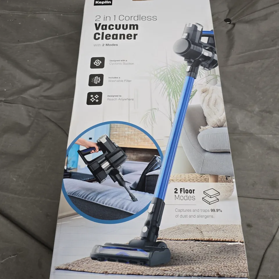 BOXE KEPLIN 2iN1 CORDLESS VACUUM CLEANER