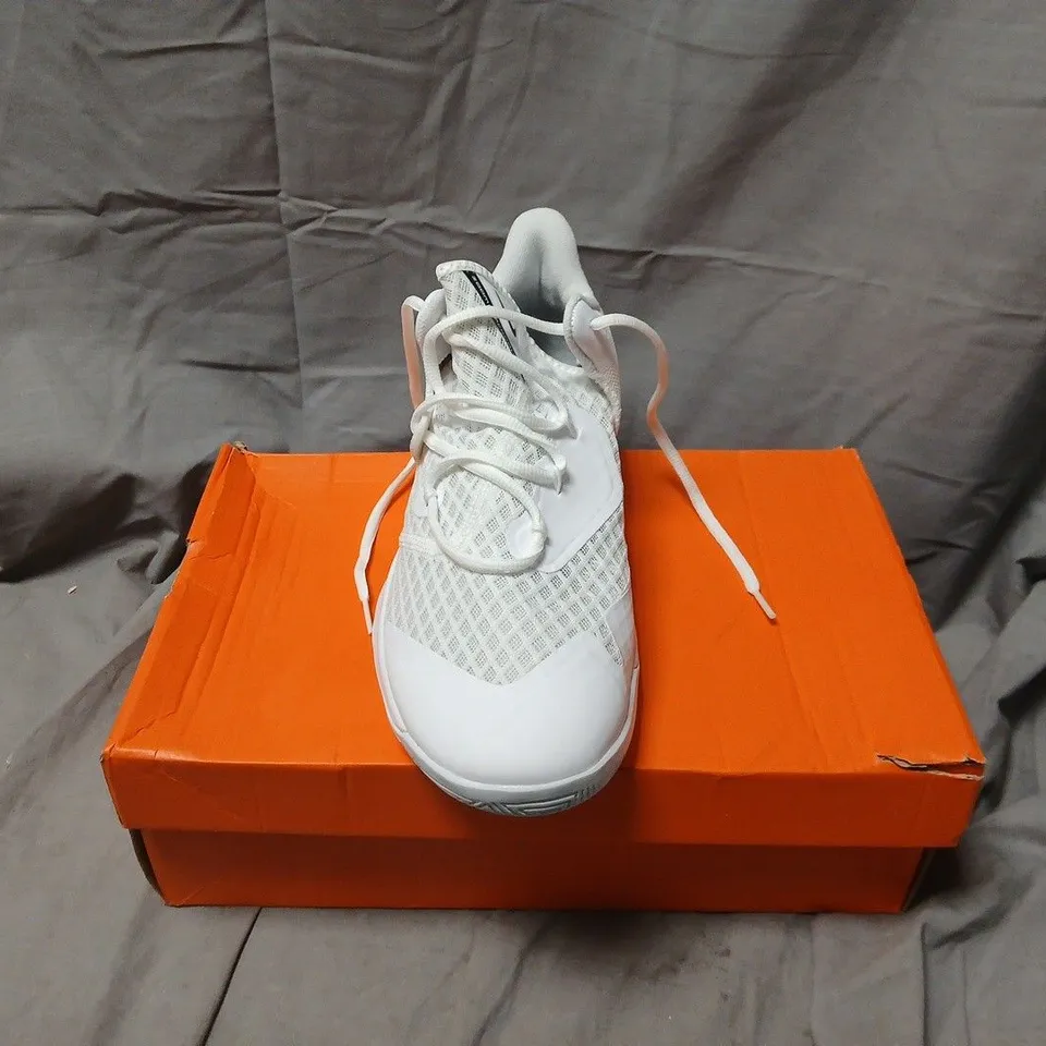 BOXED NIKE ZOOM HYPERSPEED COURT SNEAKERS – WHITE/GREY, MEN'S UK9 (EU44)