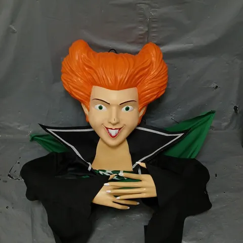 BOX OF 4 DISNEY POSEABLE HANGING HALLOWEEN DECORATIONS