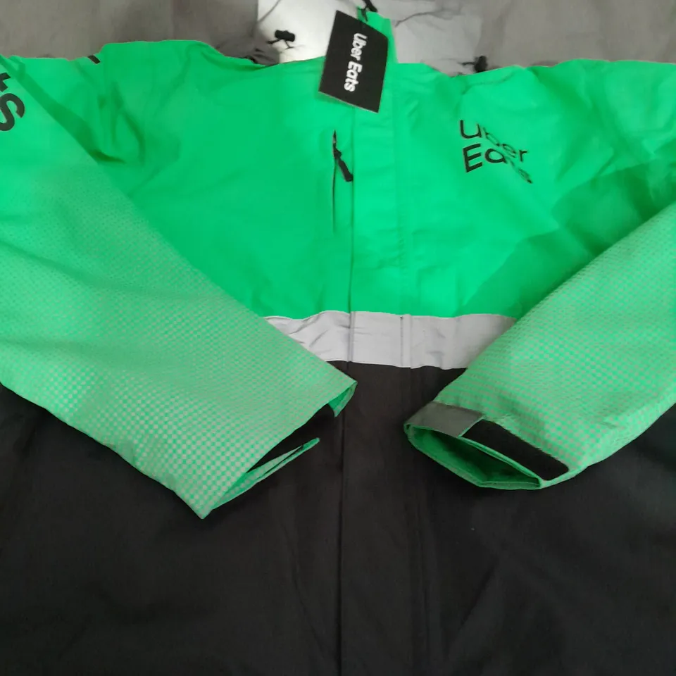 UBER EATS ZIP UP JACKET - XL