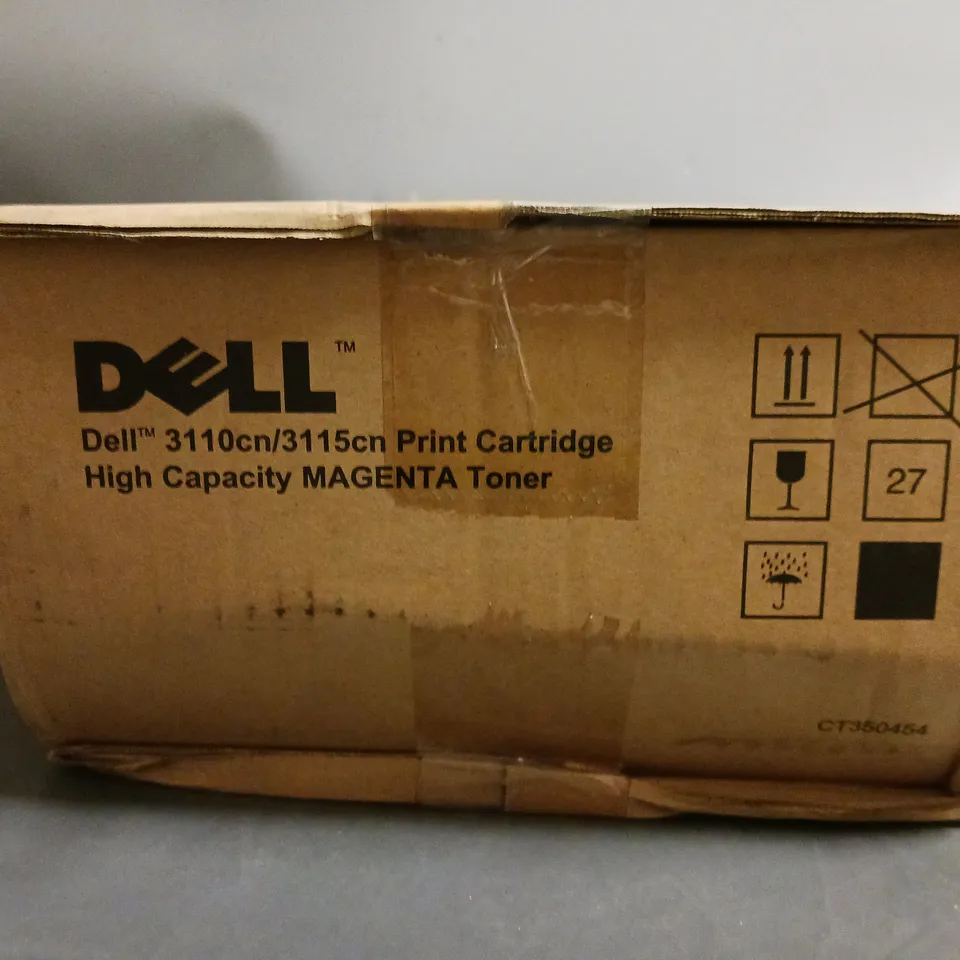 BOXED DELL 3110CN/3115CN PRINT CARTRIDGE HIGH CAPACITY MAGENTA TONER 