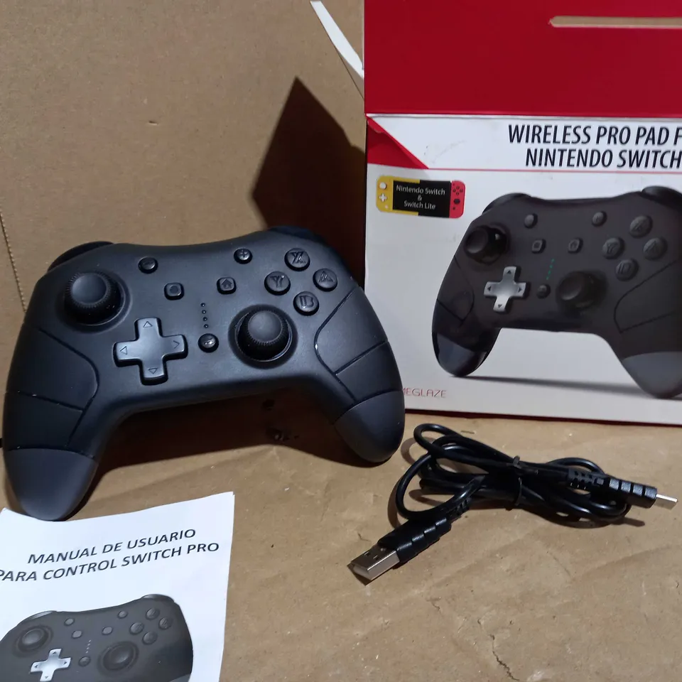 MEGLAZE WIRELESS PRO PAD FOR NINTENDO SWITCH 
