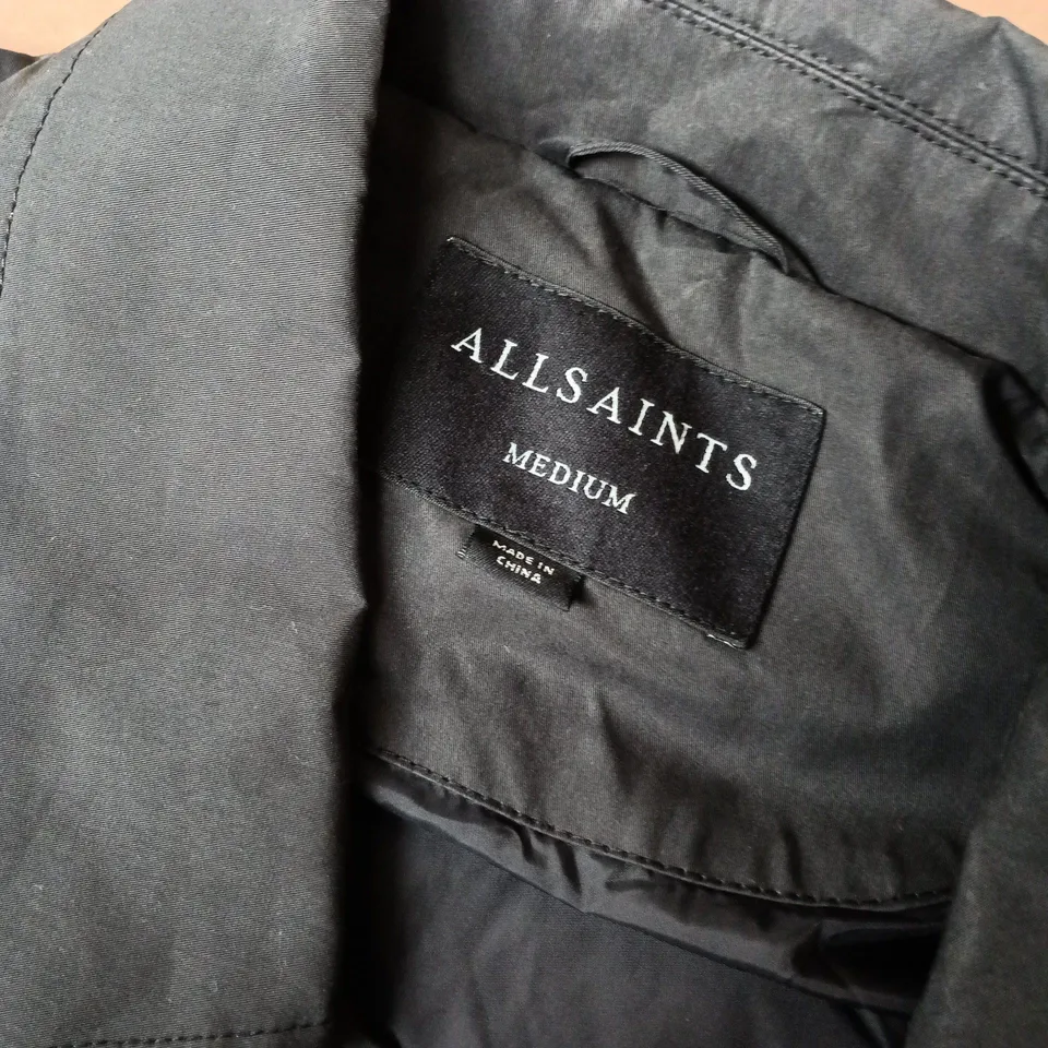 ALLSAINTS NUTOPIA JACKET IN BLACK - MEDIUM