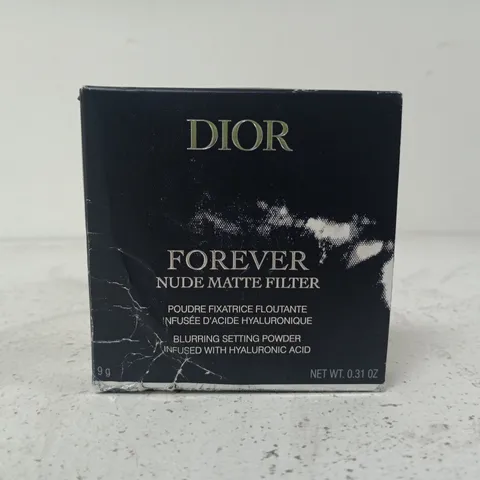 BOXED DIOR FOREVER NUDE MATTE FILTER (9G)