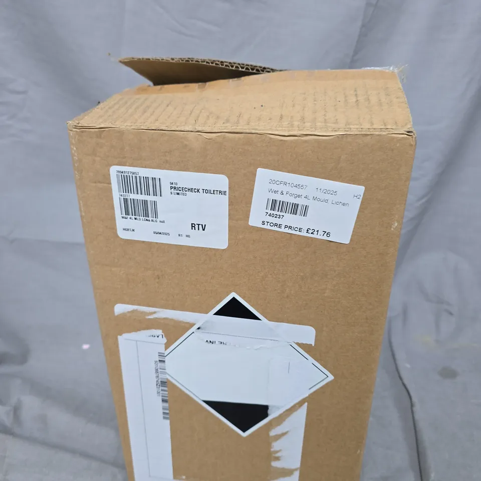 WET & FORGET 4L MOULD, LICHEN AND ALGAE REMOVER