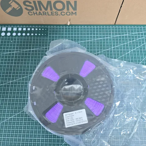 3D PRINTER FILAMENT SPOOL – PURPLE, 1.0 KG, 1.75 MM