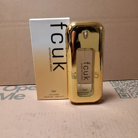 BOXED FCUK ANNIVERSARY EDITION HER EAU DE TOILETTE 100ML