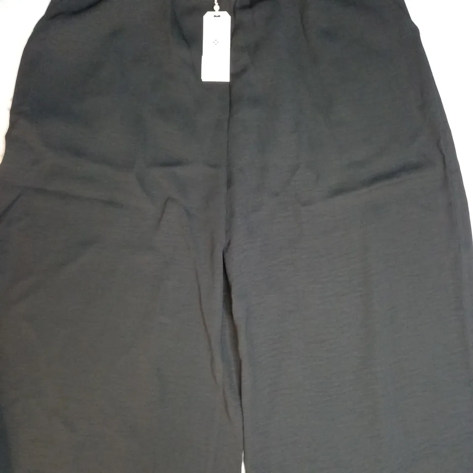 MAISON DE NIMES WIDE LEG TROUSERS IN BLACK - S