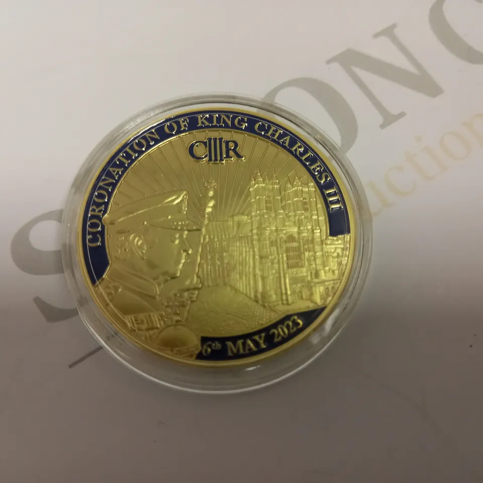CORONATION OF KING CHARLES III COMMEMORATIVE COIN - 2023