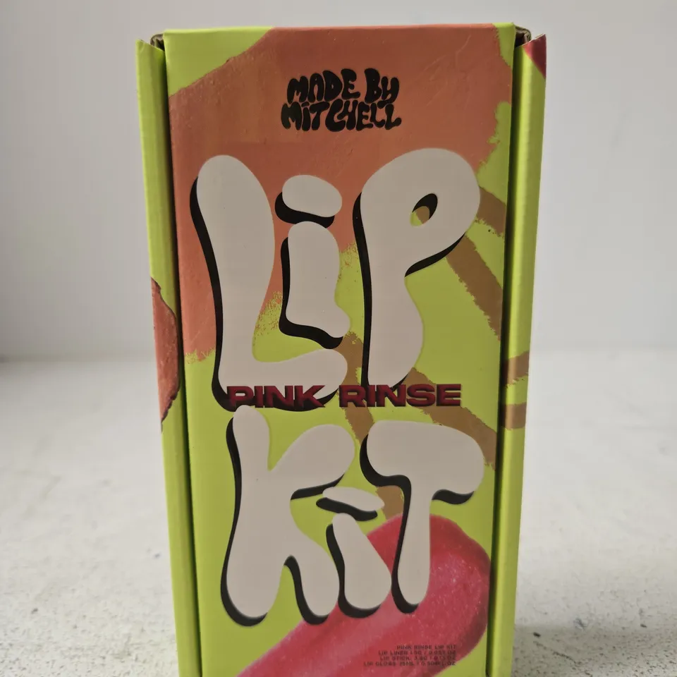 MADE BY MITCHELL PINK RINSE LIP KIT