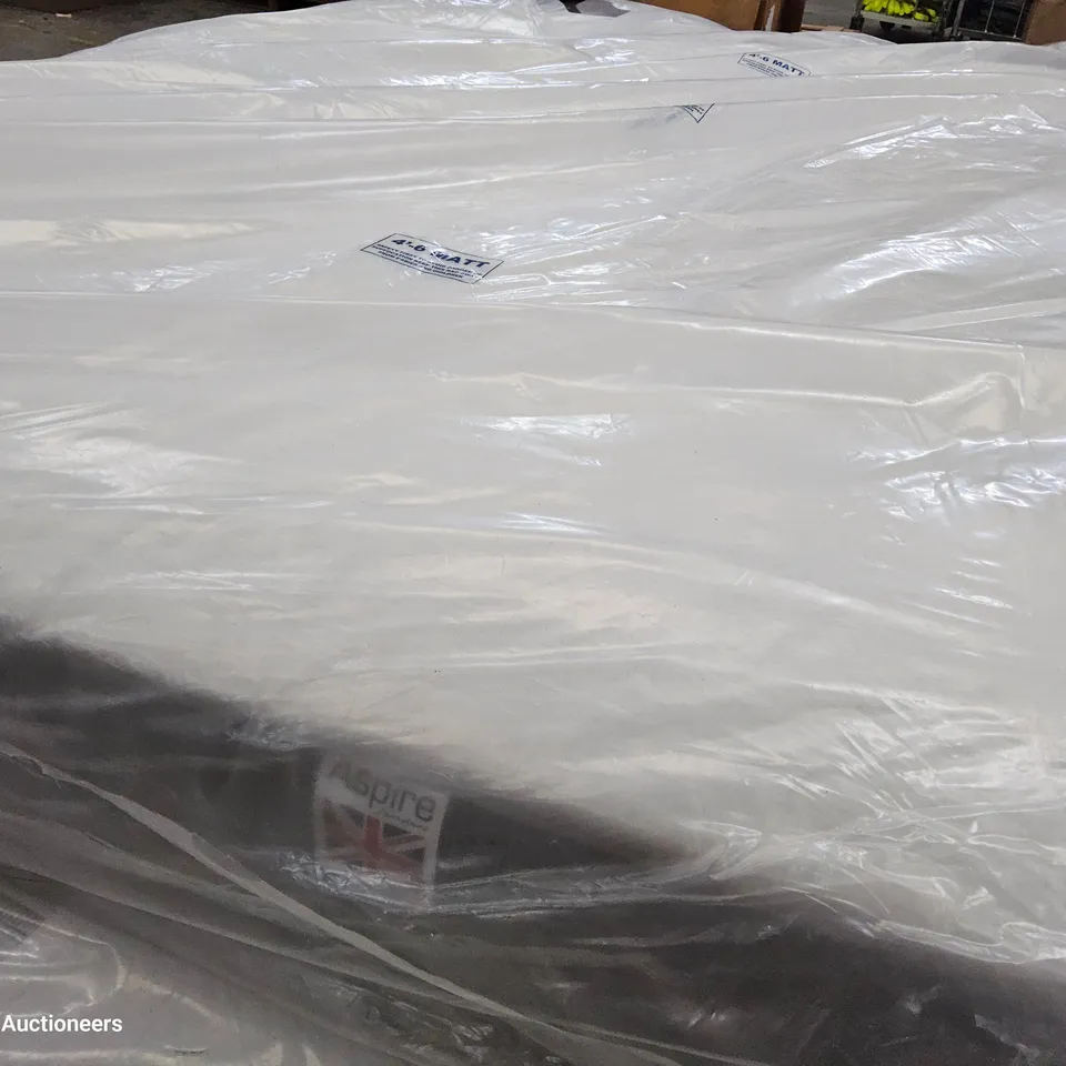 QUALITY BAGGED 4'6" DOUBLE ASPIRE ORTHO MATTRESS