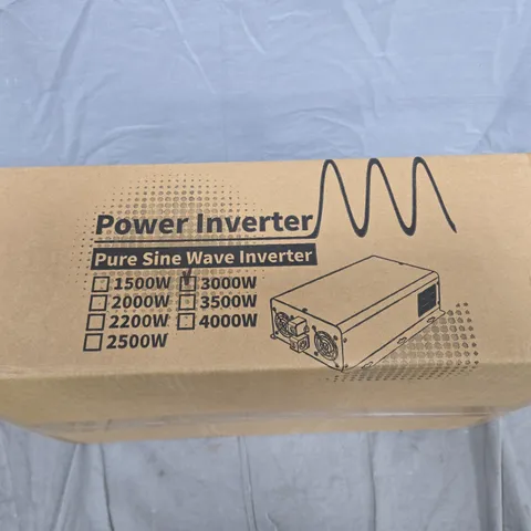 POWER INVERTER – PURE SINE WAVE INVERTER (BOXED)