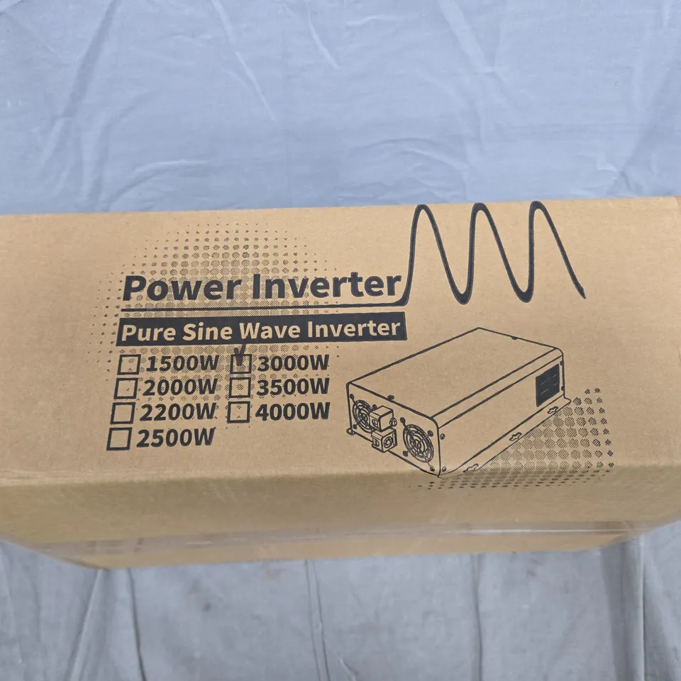 POWER INVERTER – PURE SINE WAVE INVERTER (BOXED)