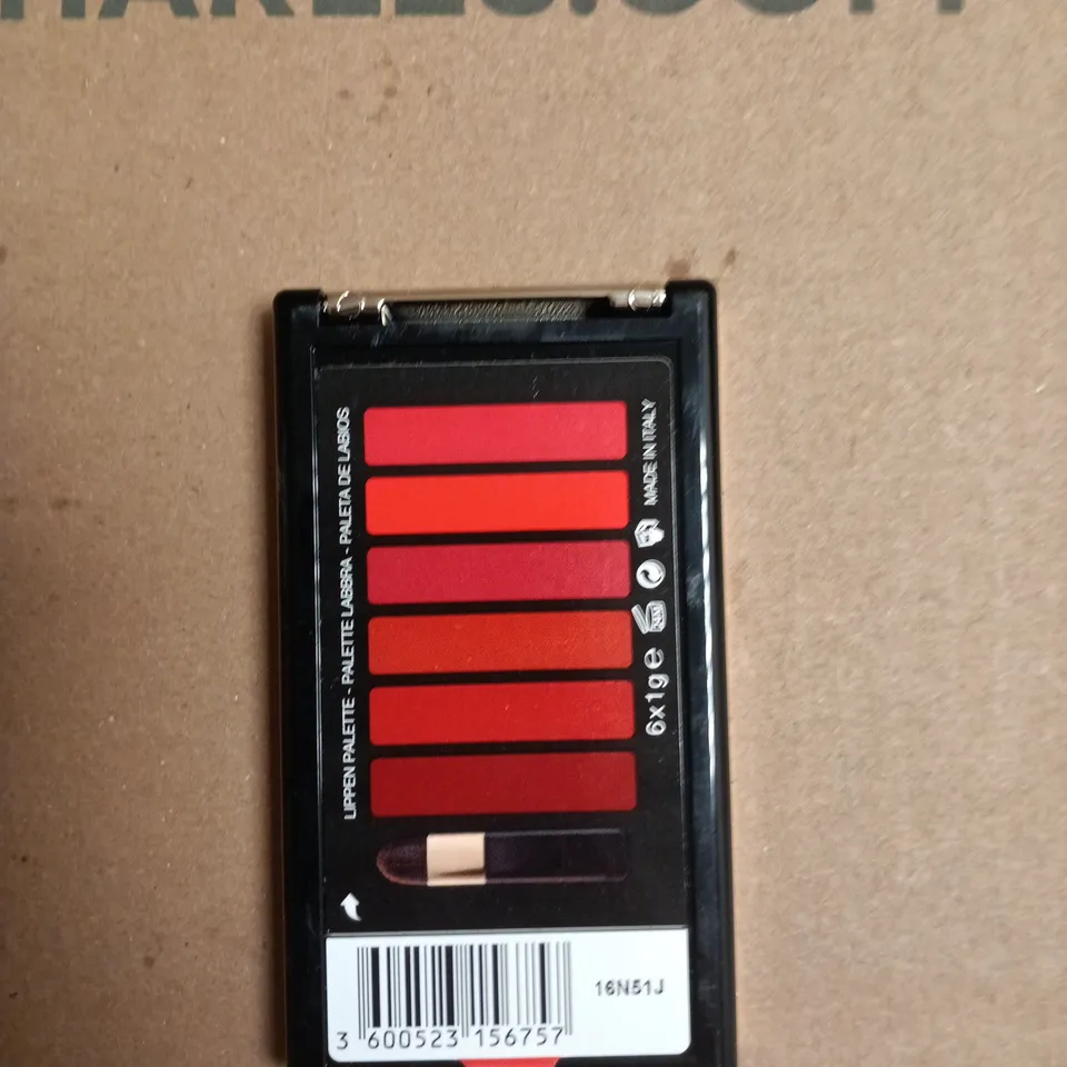 L’ORÉAL PARIS COLOR RICHE LA PALETTE LIP PALETTE RED