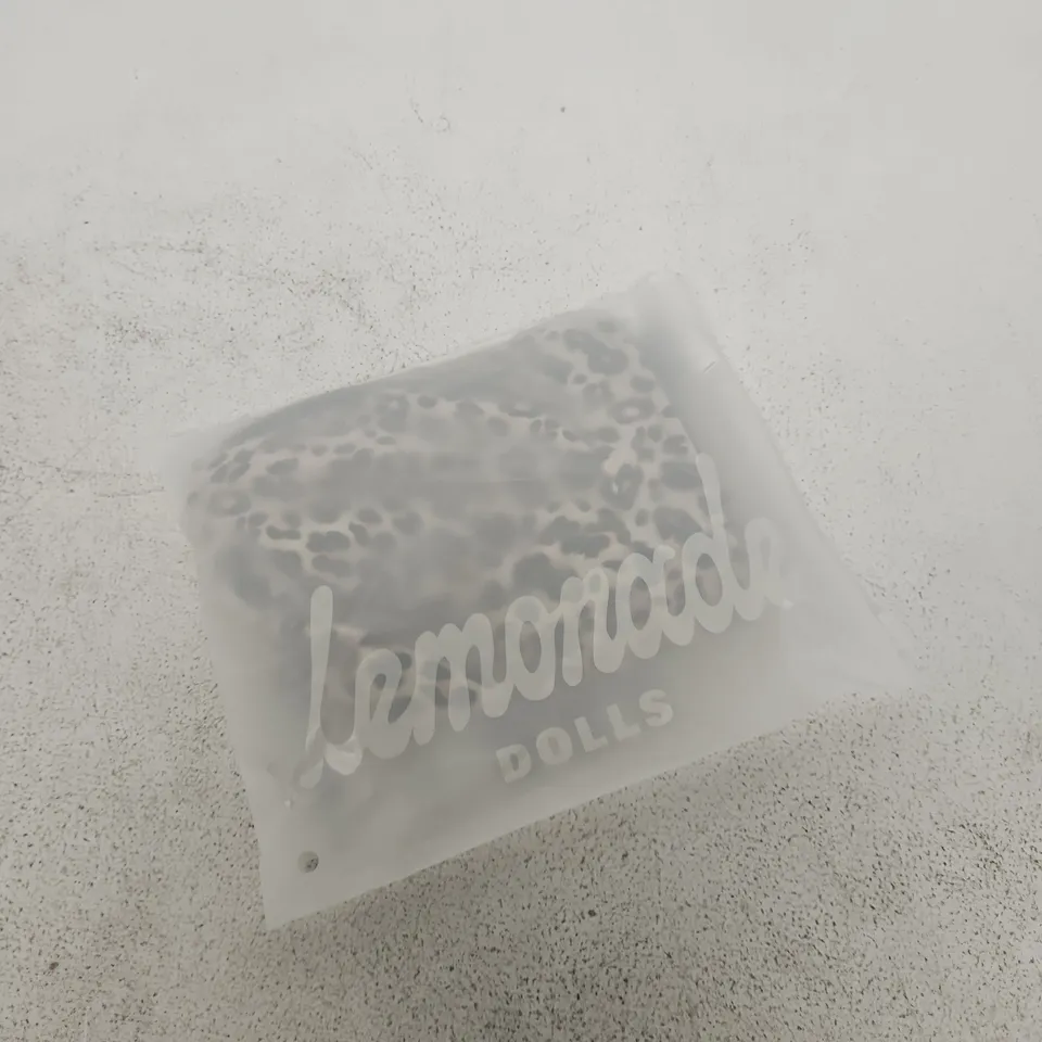 LEMONADE LEOPARD BRALETTE – BROWN, UK 8