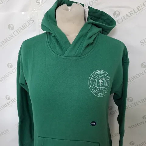 ABERCROMBIE AND FITCH LOGO HOODIE SIZE 9-10 YEARS - KIDS