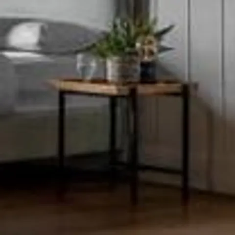 BOXED GALLERY DIRECT TERRY SIDE TABLE (1 BOX)
