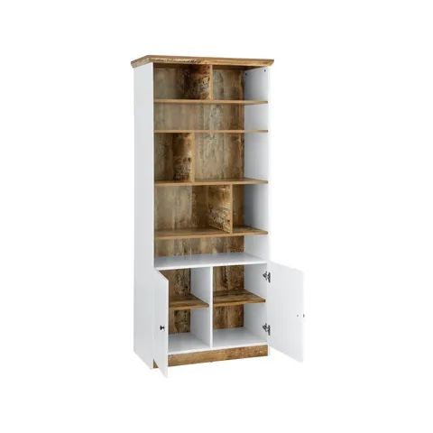 BOXED BRYNDAL BOOKCASE - WHITE (2 BOXES)