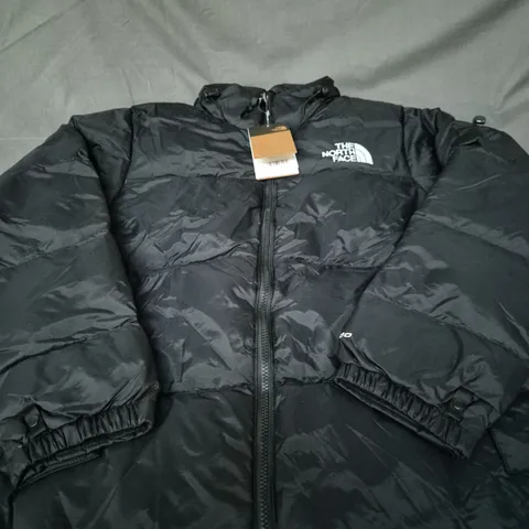 THE NORTH FACE BLACK PADDED COAT SIZE XL