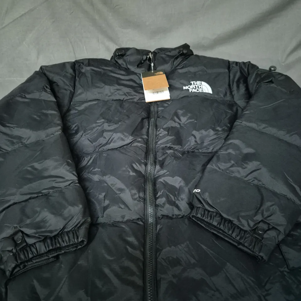 THE NORTH FACE BLACK PADDED COAT SIZE XL