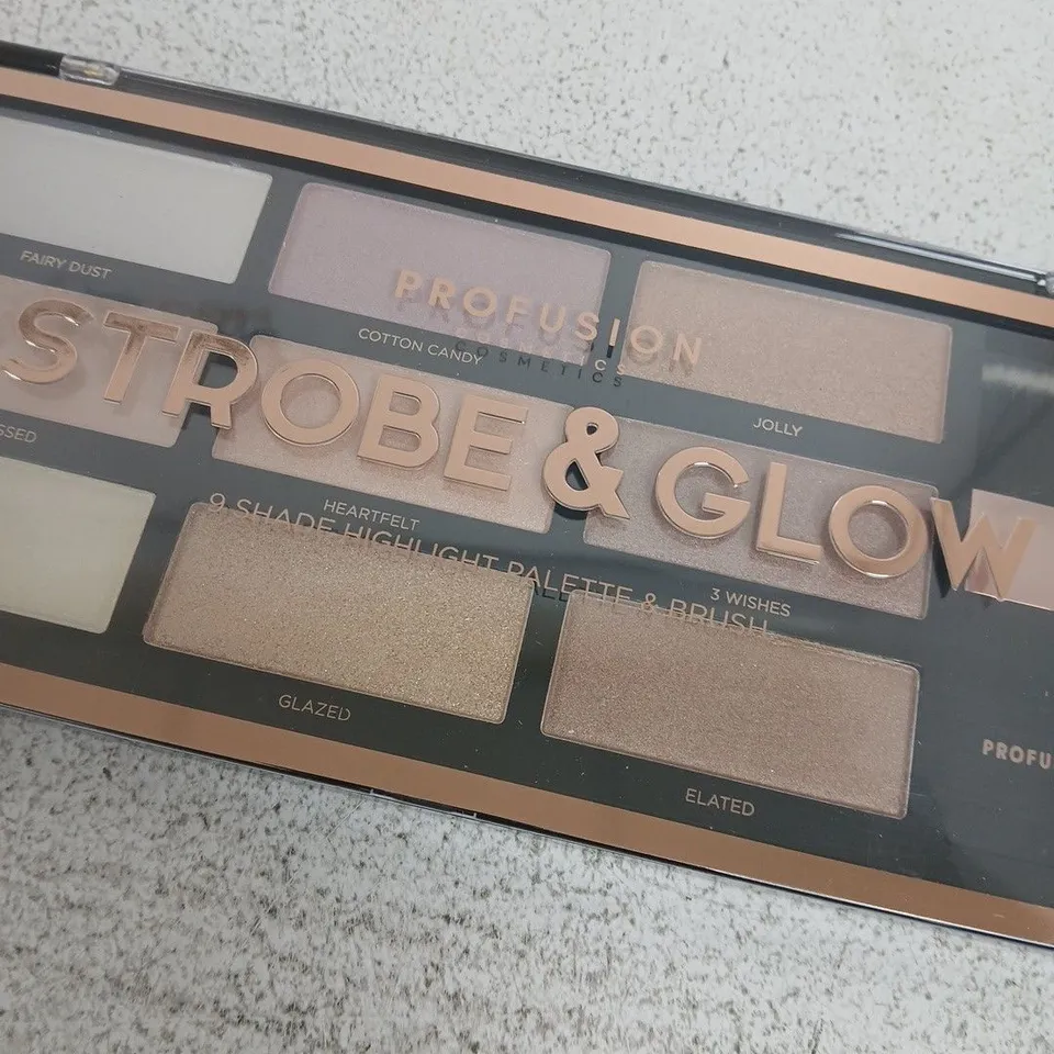 PROFUSION STROBE & GLOW PALETTE – MAKEUP HIGHLIGHTER & SHADOW PALETTE