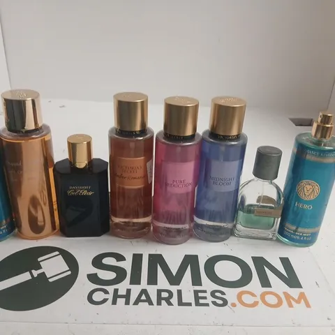 APPROXIMATELY 10 ASSORTED UNBOXED FRAGRANCES