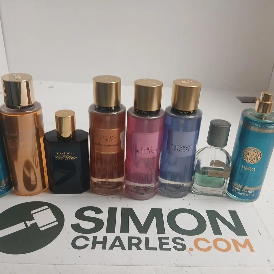 APPROXIMATELY 10 ASSORTED UNBOXED FRAGRANCES