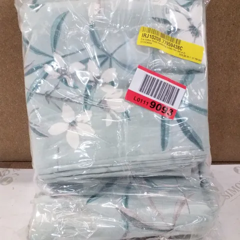 EVE 100% COTTON PENCIL PLEAT ROOM DARKENING CURTAINS - 228 x 183cm