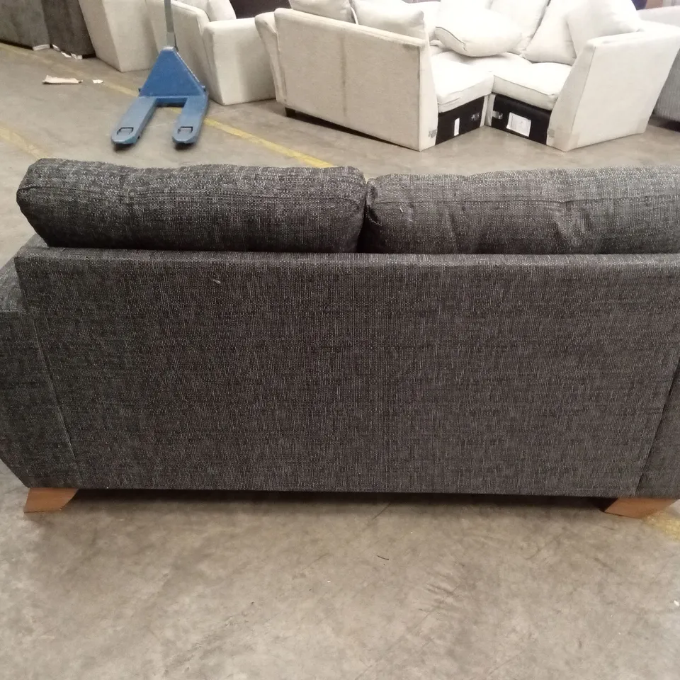 PRENT FABRIC 2 SEATER SOFA - GREY RRP £799
