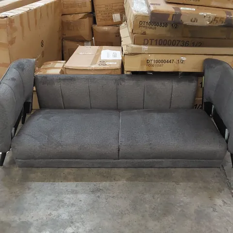 DESIGNER HARLOW FABRIC UPHOLSTERED SOFA