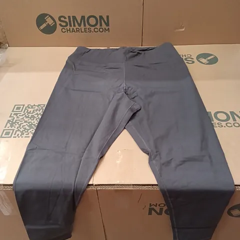 BOXED BRAND NEW APPROXIMATELY 13 ANTHOLOGY ATHLEISURE LEGGINGS, CHARCOAL, SIZE 24 (1 BOX)