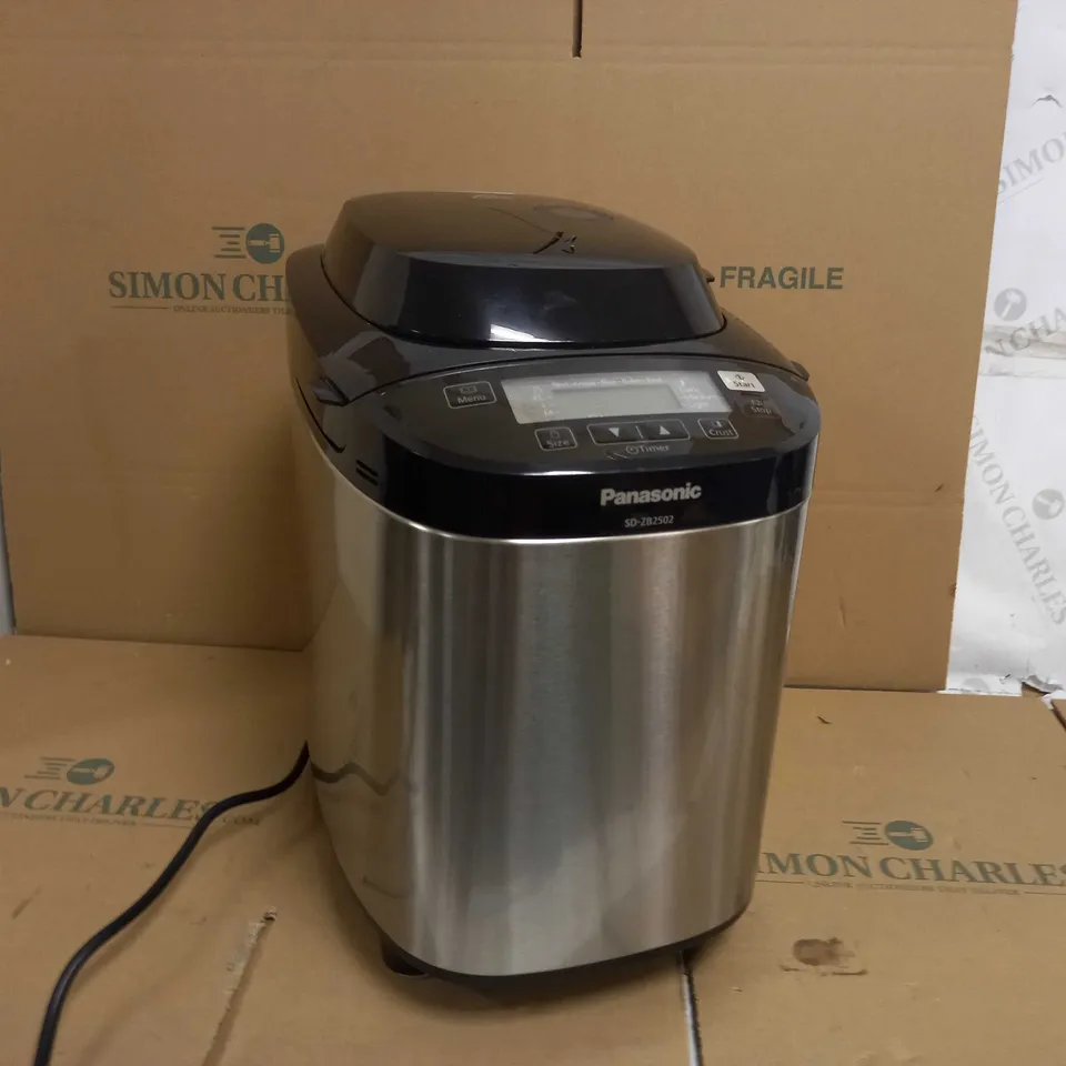 PANASONIC BLACK/SILVER AUTOMATIC BREAD MAKER