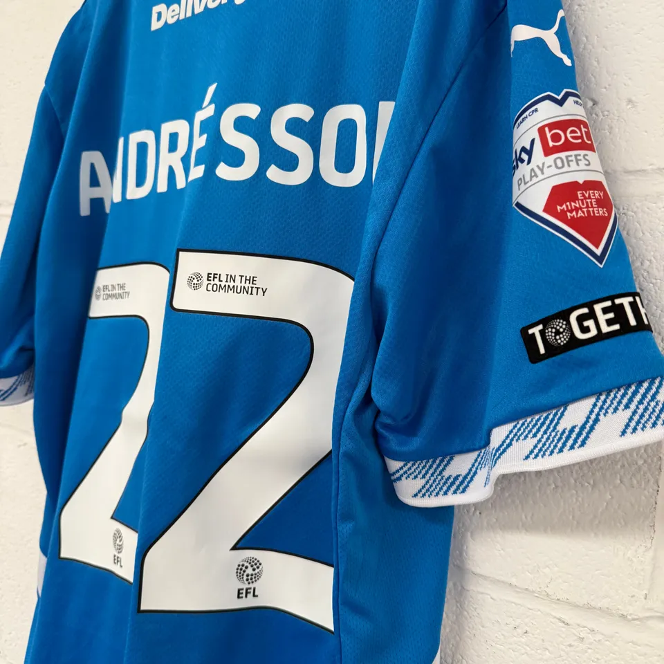 #22 - Benoný Breki Andrésson - Play-Off Football Shirt 24/25 - Size L