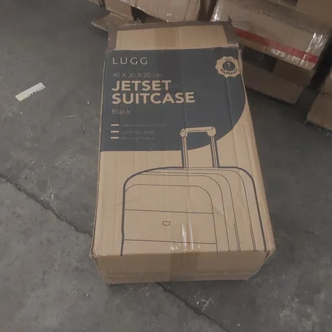 BOXED LUGG TRAVEL SUITCASE