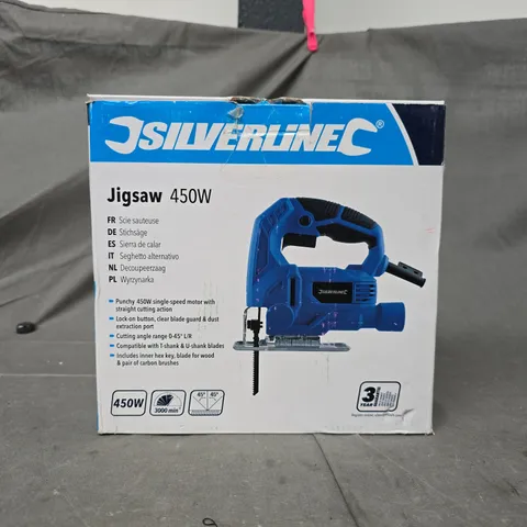 BOXED SILVERLINE 450W JIGSAW