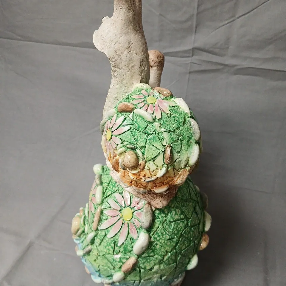 MOSAIC SNAIL GARDEN SCULPTURE 