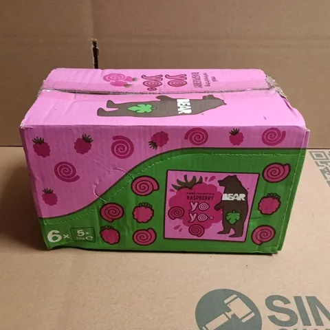 YOYO'S REAL RASPBERRY BOXED SNACK – X6