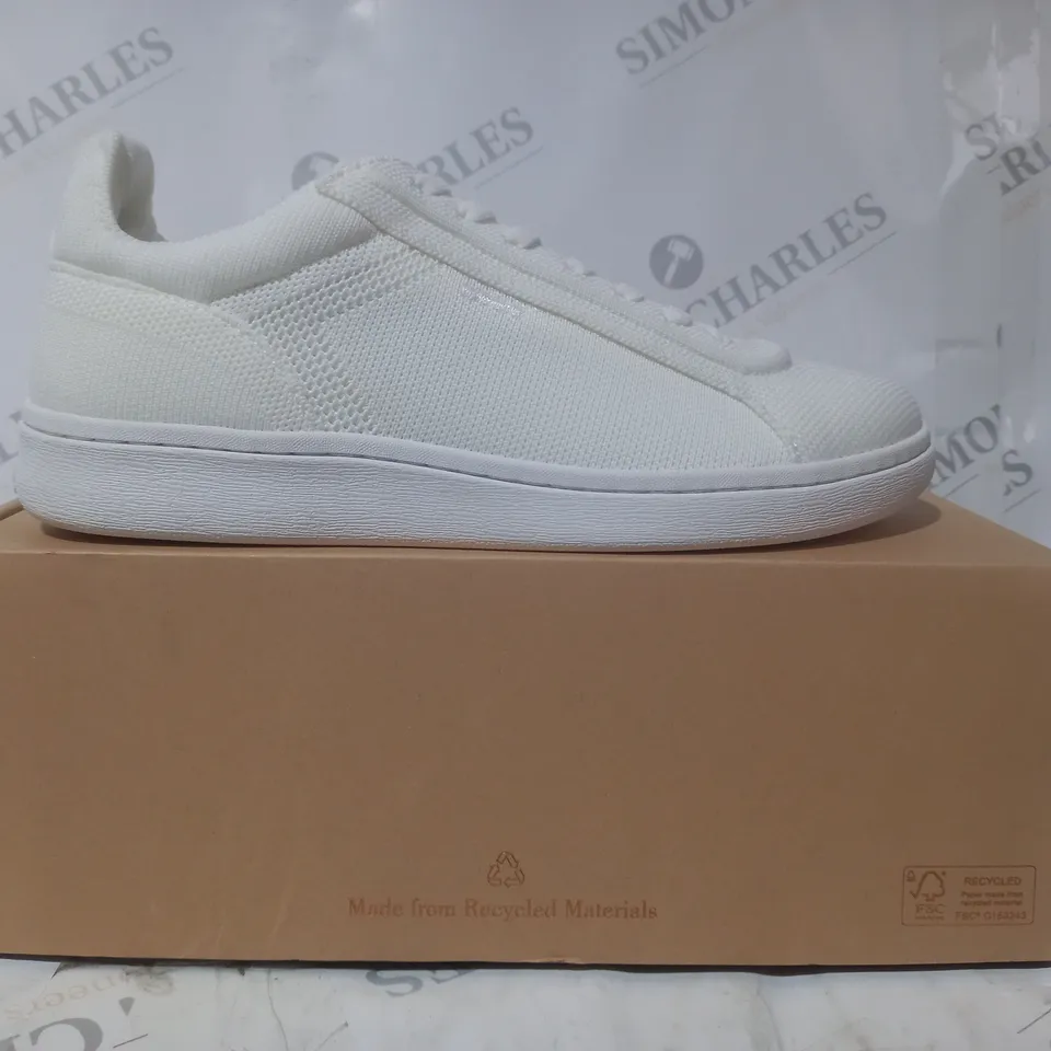 BOXED PAIR OF VIVAIA SHOES IN WHITE EU SIZE 38