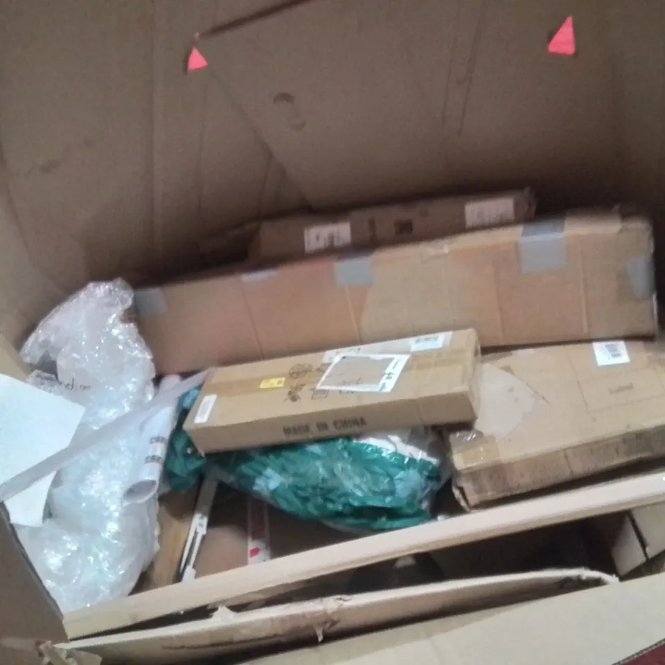 PALLET OF ASSORTED HOUSEHOLD GOODS AND PRODUCTS TO INCLUDE;LED LIGHT,AWOLMVISION MOTORISED SLIDER TRAY,THERMOSTATIC SHOWER SET