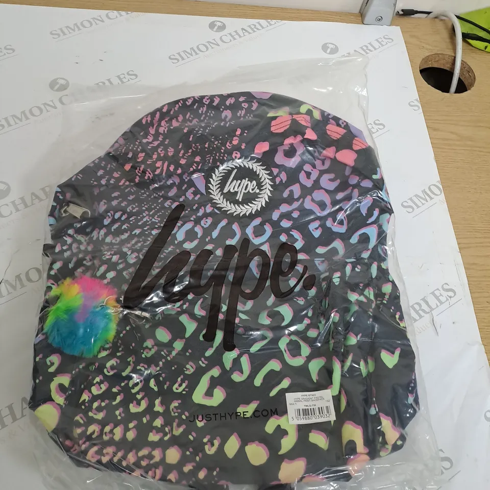 HYPE GRADIENT PASTEL ANIMAL PRINT BACKPACKS 