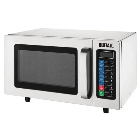 BUFFALO FB862 PROGRAMMABLE COMMERCIAL MICROWAVE 25L 1000W